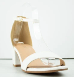 Darcie 1 Women's Single Band Low Block Heeled Dress Sandals -Bamboo Store DARCIE1 3