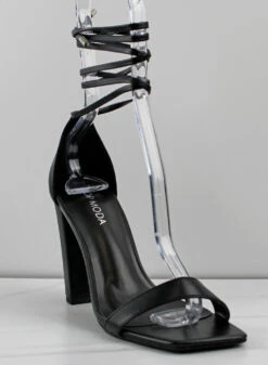 Dakota 1 Women's Thin Strap Wrap Up Dress Heeled Sandals