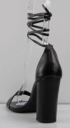 Dakota 1 Women's Thin Strap Wrap Up Dress Heeled Sandals -Bamboo Store Dakota 1 3