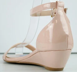 Forever Danielle 76 Womens Buckle Low Heel WedgeDress Sandals -Bamboo Store Danielle 76 3