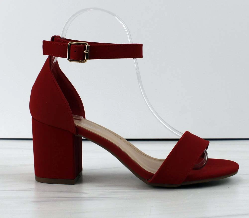 Delia-1 Women's Single Band Low Block Heeled Dress Sandals 16 Delia-1 Women's Single Band Low Block Heeled Dress Sandals - Image 14