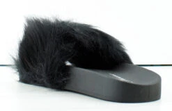 Forever Delma 32 WomensComfort Faux Fur Slip On Slides -Bamboo Store Delma32 10