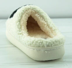 Derby 1K Little Kids Smiley Face Casual Comfort Slippers -Bamboo Store Derby1kBlack 3