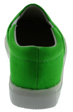 Design 01K Girl's Slip On Sneaker -Bamboo Store Design01kgreen 3