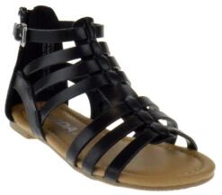 Dixon 11AS Girl's Gladiator Sandal -Bamboo Store DixonIIASBlack 1