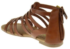Dixon 11AS Girl's Gladiator Sandal -Bamboo Store DixonIIASTan 3