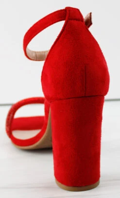 Doc 1 Women's Strappy Rhinestone Dress Chunky Heels -Bamboo Store Doc1 3