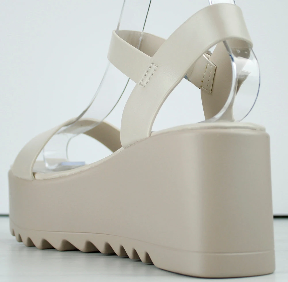 Dot 1 Womens Platform Thin Band Ankle Strap Sandals 8 Dot 1 Womens Platform Thin Band Ankle Strap Sandals - Image 6