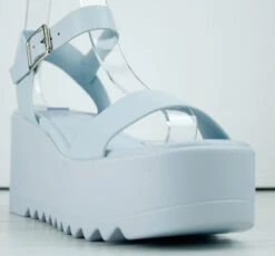 Dot 1 Womens Platform Thin Band Ankle Strap Sandals 17 Dot 1 Womens Platform Thin Band Ankle Strap Sandals -Bamboo Store Dot 01 5