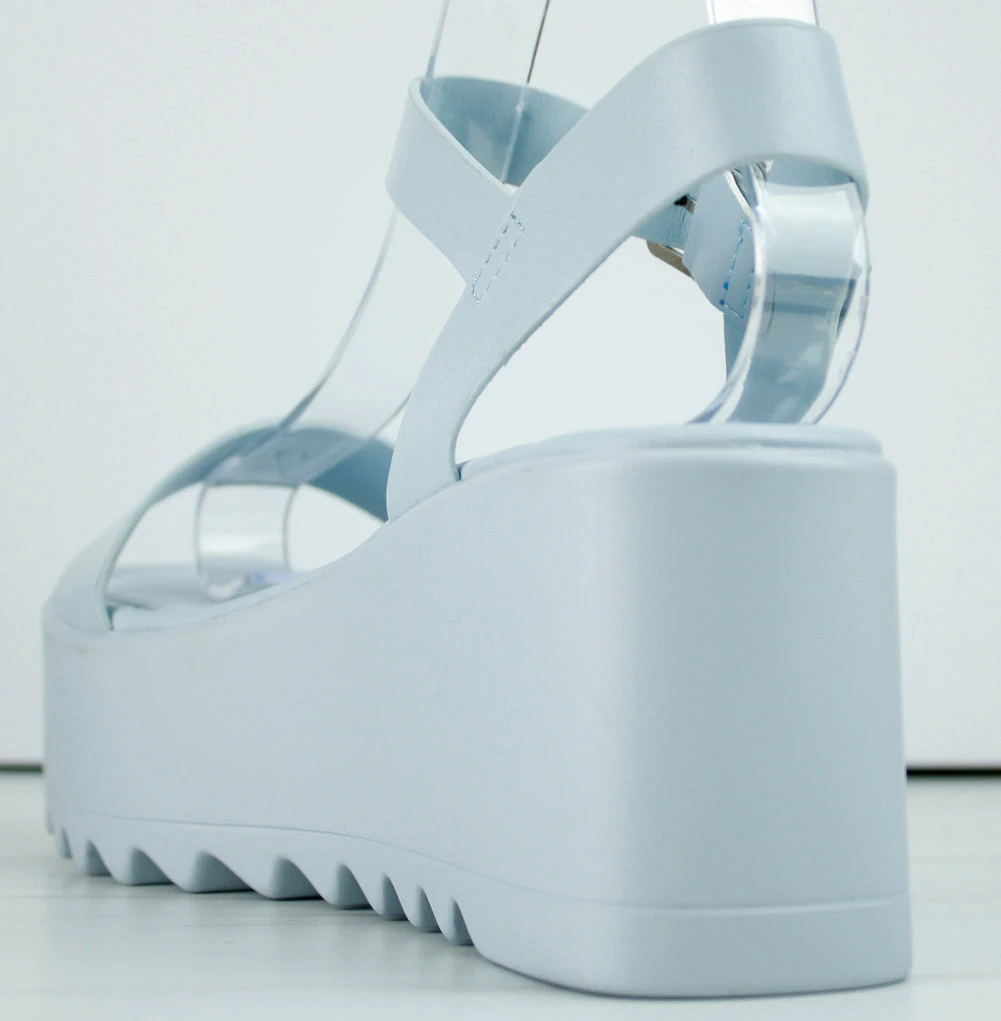 Dot 1 Womens Platform Thin Band Ankle Strap Sandals 11 Dot 1 Womens Platform Thin Band Ankle Strap Sandals - Image 9