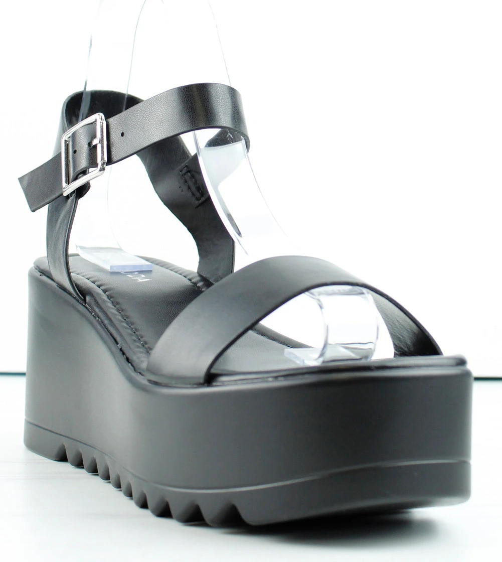 Dot 1 Womens Platform Thin Band Ankle Strap Sandals 3 Dot 1 Womens Platform Thin Band Ankle Strap Sandals