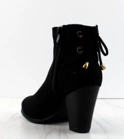 Forever Drive 32 Women's Lace Up Heeled Ankle Booties -Bamboo Store Drive 32 1