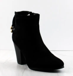 Forever Drive 32 Women's Lace Up Heeled Ankle Booties