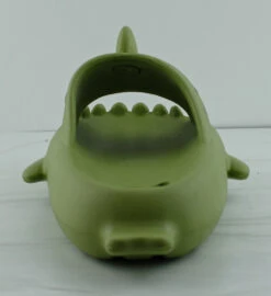 Women's Comfort LatestSlip Shark Slides -Bamboo Store DrkGreenAdult 3