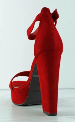 Bamboo Electrify 05 WomensAnkle Strap Platform Heels 7 Bamboo Electrify 05 WomensAnkle Strap Platform Heels -Bamboo Store Electrify05Red 3