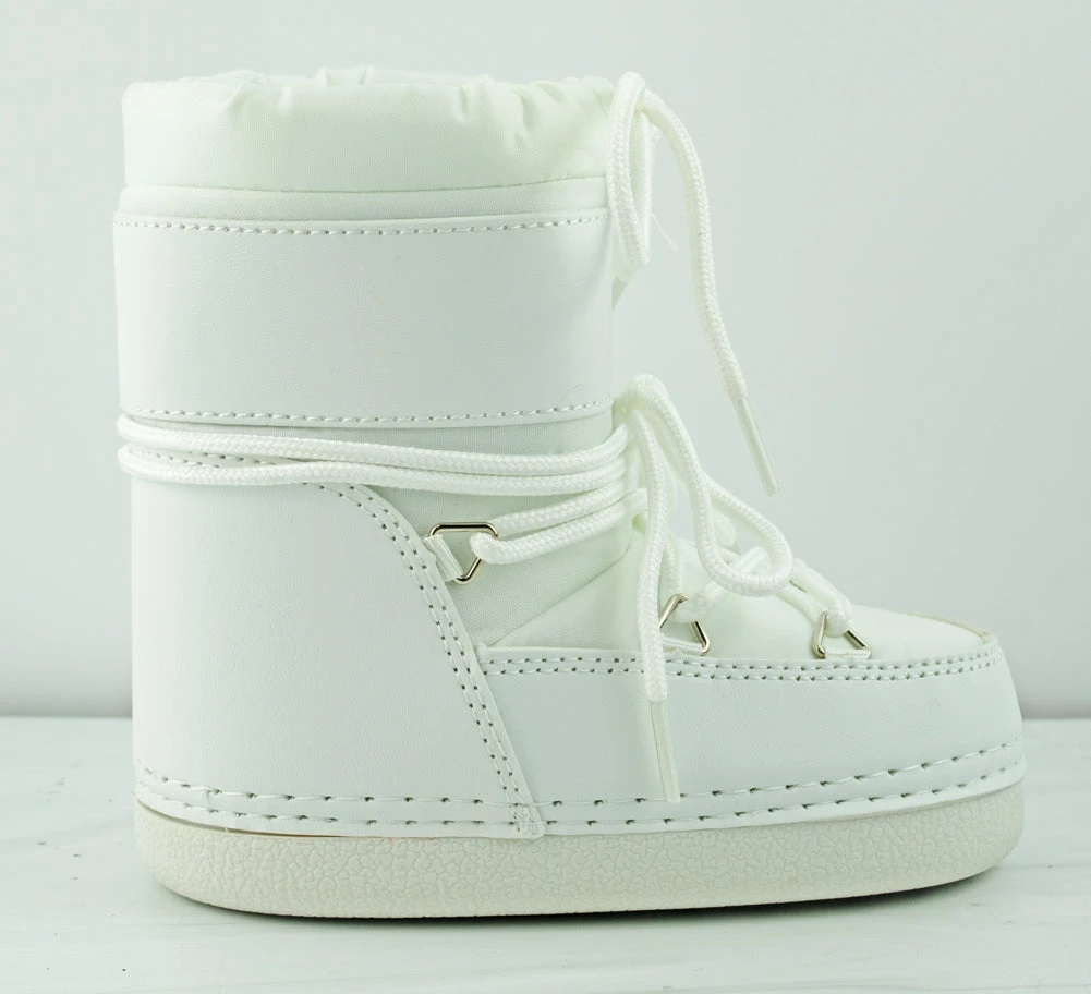 Emmett 1k Little Kids Nylon Laced Moon Boots 4 Emmett 1k Little Kids Nylon Laced Moon Boots - Image 2