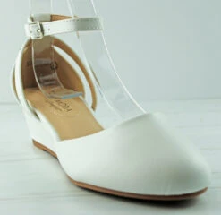 Emory 28 Women's Closed Toe Kitten Wedge Dress Sandals