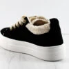 Endear Womens Lace Up Shearling Low Top Sneakers -Bamboo Store Endear 1