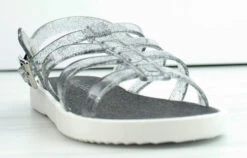 Enna Y Little Girl's Multi Strap Jelly Flat Sandals