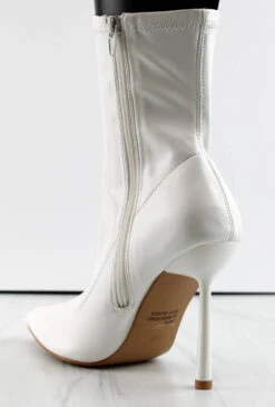 Faith Womans Stiletto Heeled Pointed Toe Ankle Boots -Bamboo Store FAITH 4