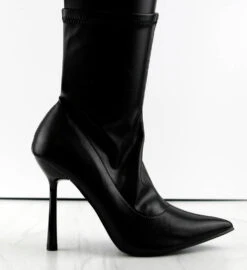 Faith Womans Stiletto Heeled Pointed Toe Ankle Boots -Bamboo Store FAITH 6