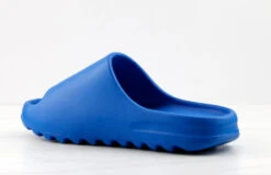 Festive Womens Casual Horizontal Grooved Outsole Slides 30 Festive Womens Casual Horizontal Grooved Outsole Slides -Bamboo Store FestiveBlue 1