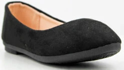 Flexible 23K Little Girl's Suede Ballet Comfort Flats