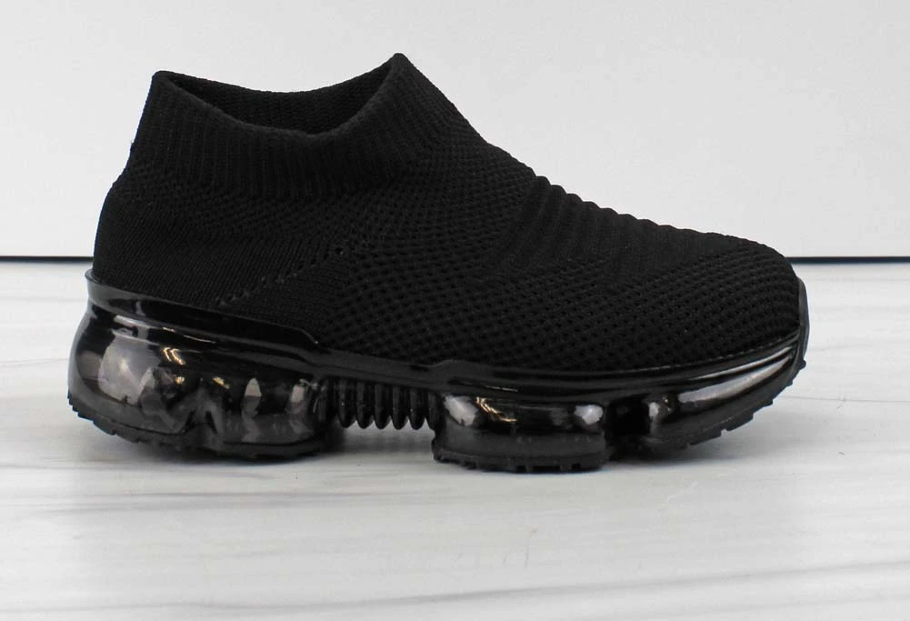 Flow-17kLittle Girls Fly Knit Slip On Sneakers 4 Flow-17kLittle Girls Fly Knit Slip On Sneakers - Image 2