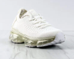 Forever Flow 19KA Baby Girl's Flyknit Lace Up Athletic SneakersBlack 9 Toddler -Bamboo Store Flow 19ka 2