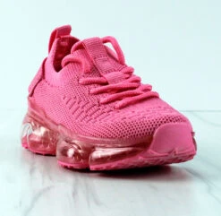 Forever Flow 19KA Baby Girl's Flyknit Lace Up Athletic SneakersBlack 9 Toddler -Bamboo Store Flow 19ka 5