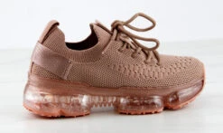 Flow 19K Little Girls Flyknit Lace Up Athletic Sneakers -Bamboo Store Flow19KMauve 2