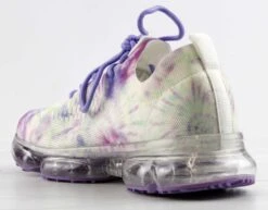 Flow 19B Womens Flyknit Lace Up Athletic Sneakers -Bamboo Store Flow19Purpletiedye 3