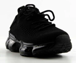 Forever Flow 19KA Baby Girl's Flyknit Lace Up Athletic SneakersBlack 9 Toddler