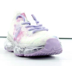 Forever Flow 19KA Baby Girl's Flyknit Lace Up Athletic SneakersBlack 9 Toddler -Bamboo Store Flow19ka 5