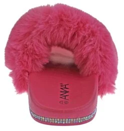 Furry Women's Ultra Soft Fluffy Slides -Bamboo Store FurryMauve 1 0188aae5 d55f 4f33 9fab 4a4e504cf151