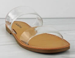 Gallery Women's Double Band Slip On Sandals