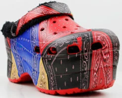 Gardener 3 Women's Fur Lined Platform Sling Back Clogs -Bamboo Store Gardener 3 MultiPrint 3