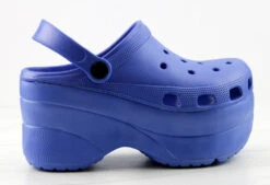 Gardener Womens Platform Sling Back Clogs -Bamboo Store GardenerBlue 2