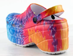 Gardener Womens Platform Sling Back Clogs -Bamboo Store GardenerMulti 3