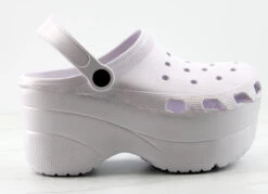 Gardener Womens Platform Sling Back Clogs -Bamboo Store GardenerWhite 2