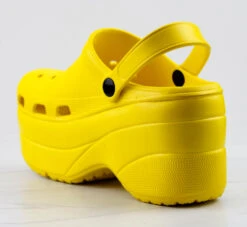 Gardener Womens Platform Sling Back Clogs -Bamboo Store GardenerYellow 3