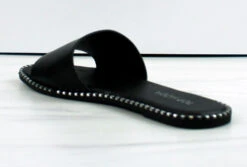 Gateth-1 Womens Rivet Detailed Slip On Sandals -Bamboo Store Gateth 1 1