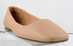 Bamboo Global 01 Women's Square Toe Comfort Ballet Flats
