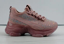 Hana 49k Little Girls Rhinestone Lace Up Fashion Sneakers 20 Hana 49k Little Girls Rhinestone Lace Up Fashion Sneakers -Bamboo Store Hana 49k 12