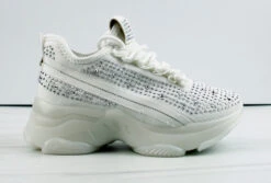 Hana 49k Little Girls Rhinestone Lace Up Fashion Sneakers 25 Hana 49k Little Girls Rhinestone Lace Up Fashion Sneakers -Bamboo Store Hana 49k 3