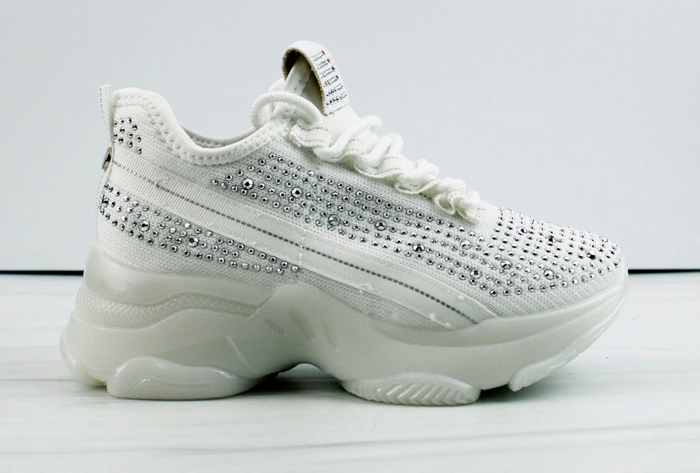 Hana 49k Little Girls Rhinestone Lace Up Fashion Sneakers 12 Hana 49k Little Girls Rhinestone Lace Up Fashion Sneakers - Image 10