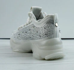 Hana 49k Little Girls Rhinestone Lace Up Fashion Sneakers 26 Hana 49k Little Girls Rhinestone Lace Up Fashion Sneakers -Bamboo Store Hana 49k 4