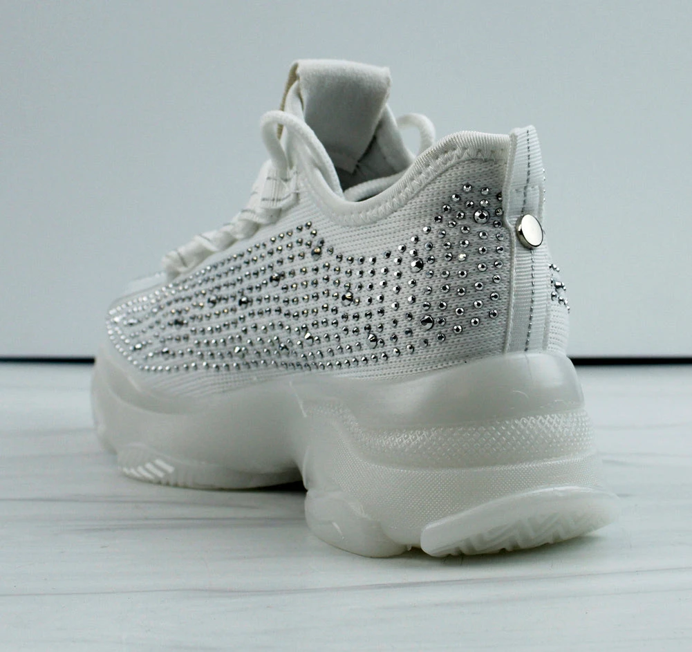 Hana 49k Little Girls Rhinestone Lace Up Fashion Sneakers 13 Hana 49k Little Girls Rhinestone Lace Up Fashion Sneakers - Image 11