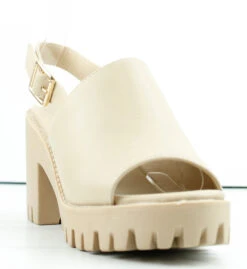 Harlem 1 Womens Peep Toe Wide Band Ankle Strap Sandals -Bamboo Store Harlem1 2