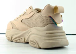 Harlin 01 Womens Detailed Lace Up Sneakers -Bamboo Store Harlin01 1